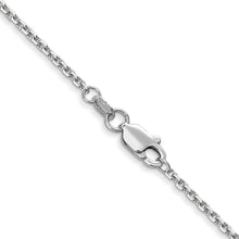 Load image into Gallery viewer, 14k WG 1.45mm D/C Cable Chain
