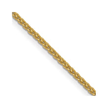 Load image into Gallery viewer, 14k 1.05mm D/C Spiga with Lobster Clasp Chain
