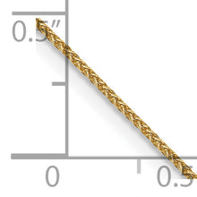 Load image into Gallery viewer, 14k .85mm Spiga with Lobster Clasp Chain
