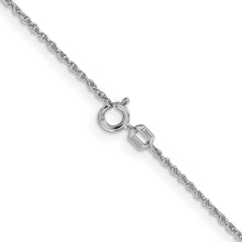 Load image into Gallery viewer, 14k WG 1.1mm Baby Rope Chain
