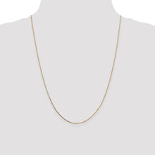 Load image into Gallery viewer, 14k .7mm Box with Spring Ring Clasp Chain
