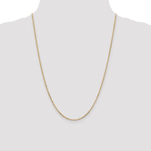 Load image into Gallery viewer, 14k 1.8mm D/C Round Open Link Cable Chain
