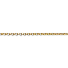 Load image into Gallery viewer, 14k 2.4mm Round Open Link Cable Chain

