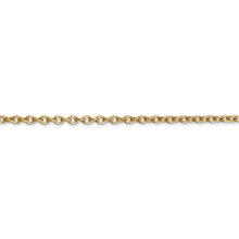 Load image into Gallery viewer, 14k 2.4mm Round Open Link Cable Chain
