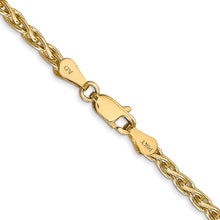 Load image into Gallery viewer, 14k 3mm Parisian Wheat Chain
