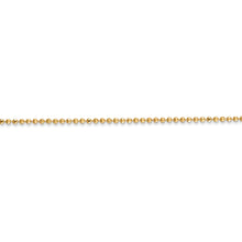 Load image into Gallery viewer, 14k 1.2mm D/C Beaded Pendant Chain
