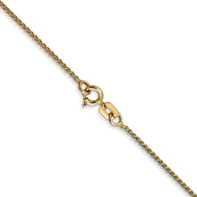 Load image into Gallery viewer, 14k 1.05mm Spiga with Spring Ring Clasp Chain

