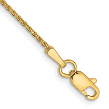 Load image into Gallery viewer, 14K 1mm D/C Parisian Wheat Chain
