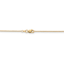 Load image into Gallery viewer, 14k 1.15mm Rolo Pendant Chain
