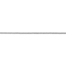 Load image into Gallery viewer, 14k White Gold 1.15mm Rolo Pendant Chain
