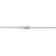 Load image into Gallery viewer, 14k White Gold 1.15mm Rolo Pendant Chain
