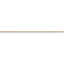 Load image into Gallery viewer, 14k .8mm D/C Cable with Lobster Clasp Chain

