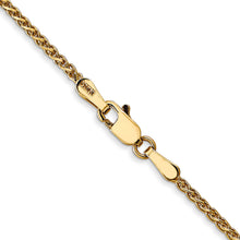 Load image into Gallery viewer, 14k 1.7mm D/C Spiga Chain

