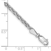 Load image into Gallery viewer, 14k WG 3mm Parisian Wheat Chain
