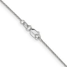 Load image into Gallery viewer, 14k WG .9mm Cable with Lobster Clasp Chain
