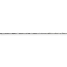 Load image into Gallery viewer, 14k WG .85mm Spiga with Lobster Clasp Chain

