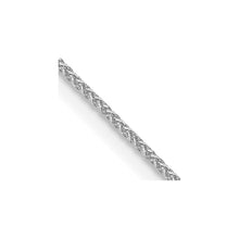 Load image into Gallery viewer, 14k WG .85mm Spiga with Lobster Clasp Chain

