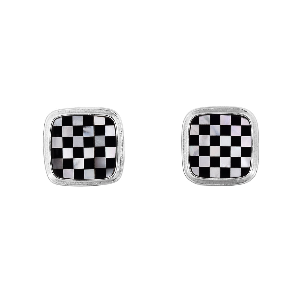 Sterling Silver Men's Cuff Link