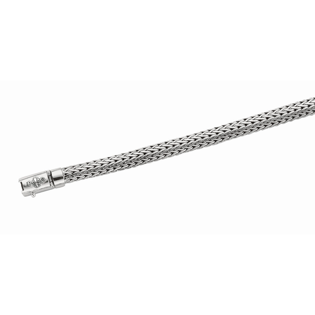 Sterling Silver Woven Bracelet