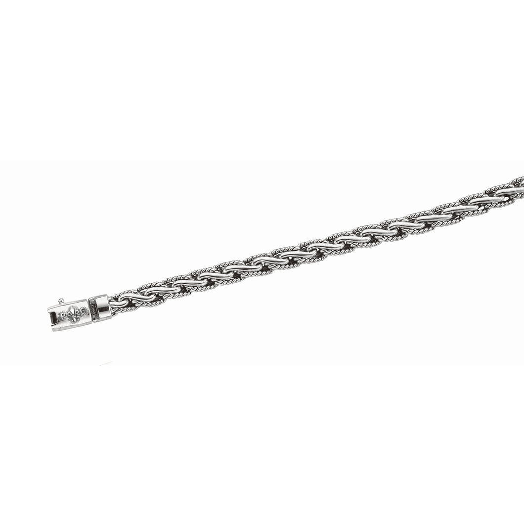 Sterling Silver Woven Bracelet