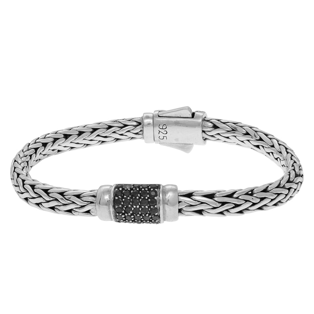 Sterling Silver Woven Bracelet