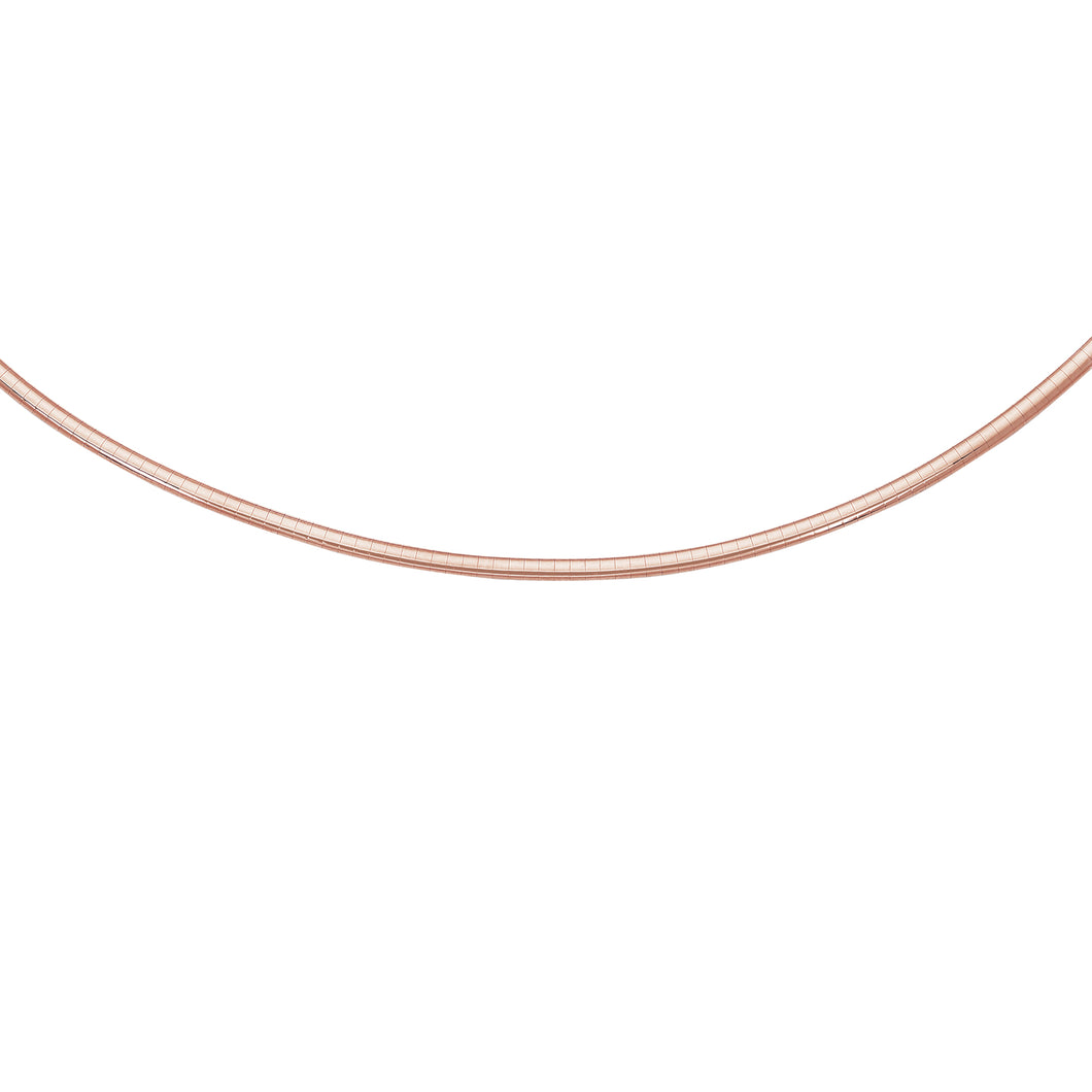 14K Gold 3mm Classic Omega