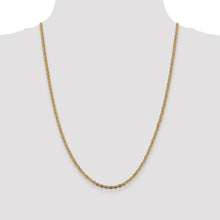 Load image into Gallery viewer, 14k 2.75mm Tri-color Gold Pav? Valentino Chain
