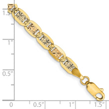 Load image into Gallery viewer, 14k 4.65mm Tri-color Gold Pav? Valentino Chain
