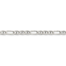 Load image into Gallery viewer, Sterling Silver 4.5mm Figaro Anchor Chain

