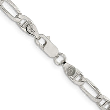 Load image into Gallery viewer, Sterling Silver 4.5mm Figaro Anchor Chain
