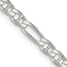 Load image into Gallery viewer, Sterling Silver 4.5mm Figaro Anchor Chain
