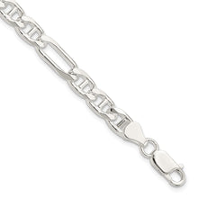 Load image into Gallery viewer, Sterling Silver 6.5mm Figaro Anchor Chain

