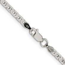 Load image into Gallery viewer, Sterling Silver 3mm Flat Anchor Chain
