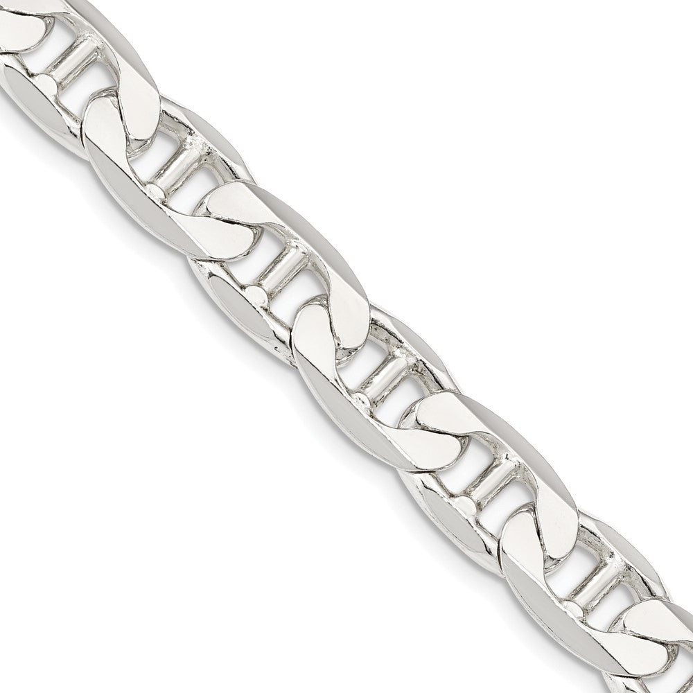 Sterling Silver 9.5mm Flat Anchor Chain