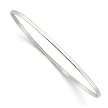 Load image into Gallery viewer, Sterling Silver Polished 2mm Slip-on Bangle
