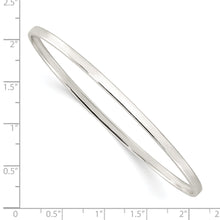 Load image into Gallery viewer, Sterling Silver Polished 3mm Slip-on Bangle
