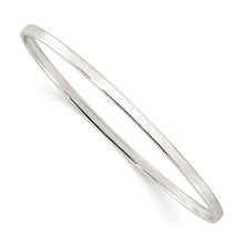 Load image into Gallery viewer, Sterling Silver Polished 3mm Slip-on Bangle
