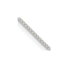 Load image into Gallery viewer, Sterling Silver 1mm 8 Sided Diamond-cut Box Chain
