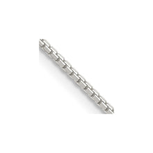 Load image into Gallery viewer, Sterling Silver 1.15mm 8 Sided Diamond-cut Box Chain
