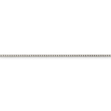 Load image into Gallery viewer, Sterling Silver 1.5mm 8 Sided Diamond-cut Box Chain w/2in ext.
