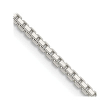 Load image into Gallery viewer, Sterling Silver 1.7mm 8 Sided Diamond-cut Box Chain
