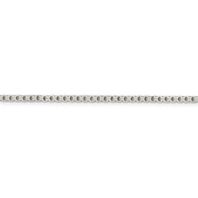 Load image into Gallery viewer, Sterling Silver 2.5mm 8 Sided Diamond-cut Box Chain
