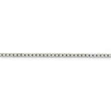 Load image into Gallery viewer, Sterling Silver 2.5mm 8 Sided Diamond-cut Box Chain

