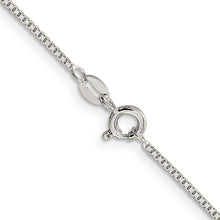 Load image into Gallery viewer, Sterling Silver 1.1mm Box Chain w/4in ext.
