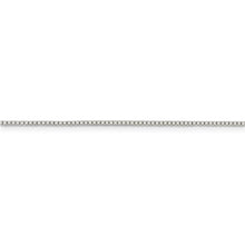 Load image into Gallery viewer, Sterling Silver Rhodium-plated 1.1mm Box Chain
