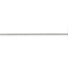 Load image into Gallery viewer, Sterling Silver 1.25mm Box Chain w/4in ext.
