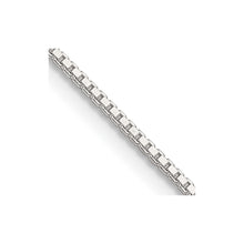 Load image into Gallery viewer, Sterling Silver 1.25mm Box Chain
