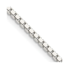 Load image into Gallery viewer, Sterling Silver 1.9mm Box Chain w/2in ext.
