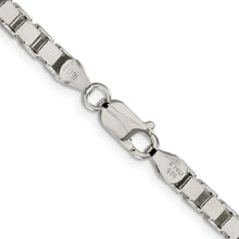 Load image into Gallery viewer, Sterling Silver 4.5mm Box Chain
