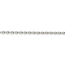 Load image into Gallery viewer, Sterling Silver 2.75mm Beveled Oval Cable Chain
